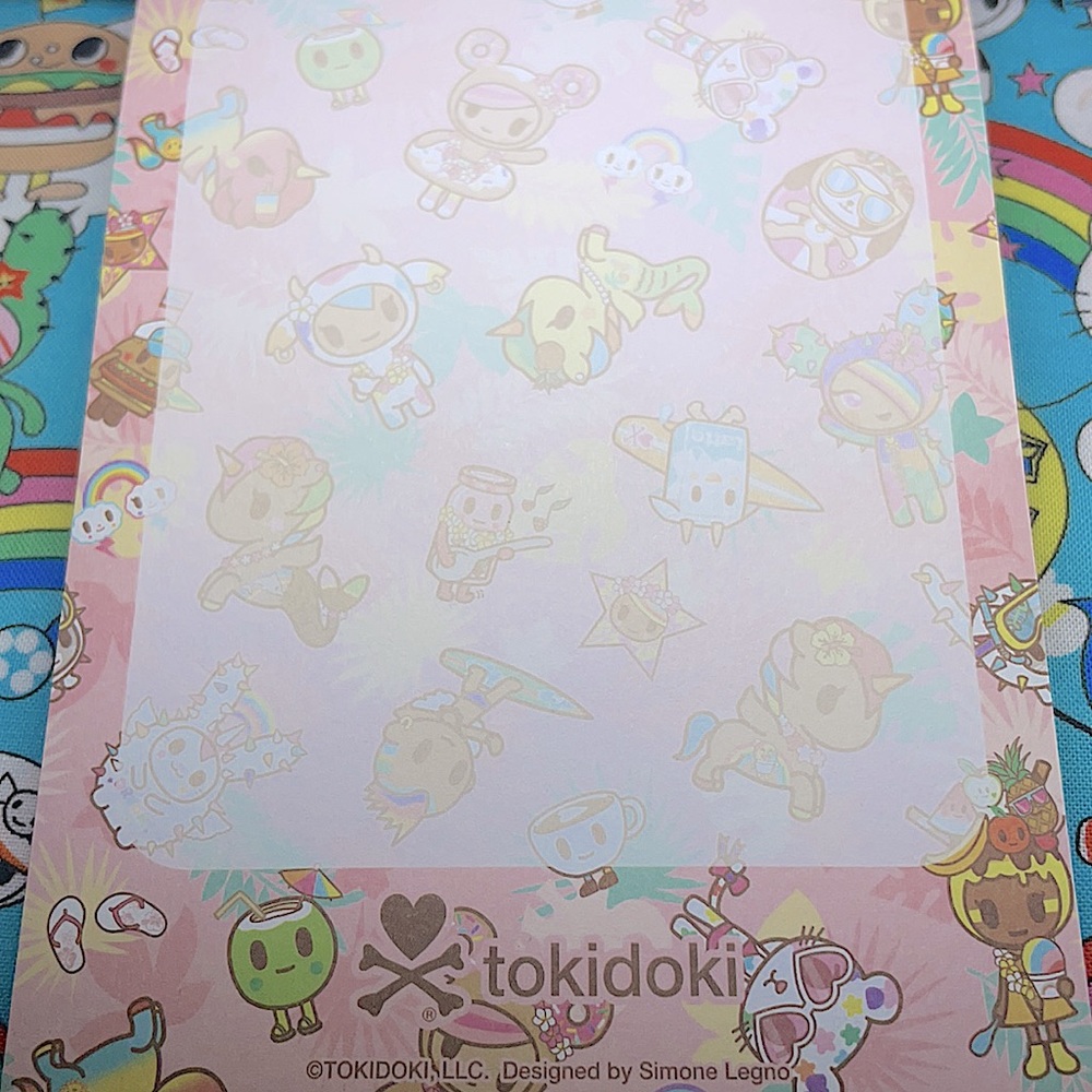 Tokidoki Hawaii Collection Note pad - Picture 4 of 6